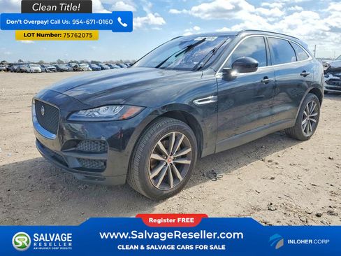 Used 2017 Jaguar F-PACE Prestige AWD/4WD image 1