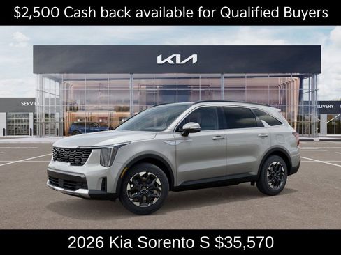 New 2026 Kia Sorento S w/ S Panoramic Sunroof Package image 5