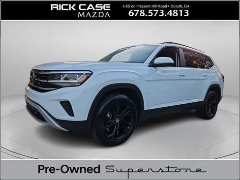 Used 2023 Volkswagen Atlas SE w/ Black Wheel Package image 1