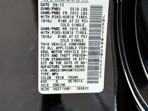 Used 2016 INFINITI QX70 AWD image 34