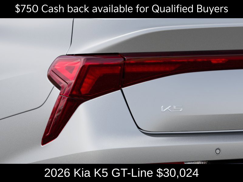 New 2026 Kia K5 GT-Line w/ GT-Line Red Interior Package AWD/4WD image 11