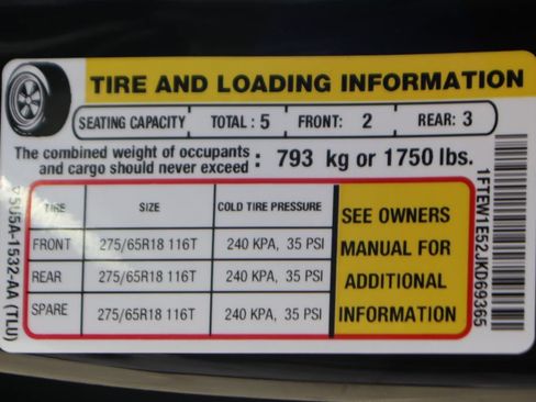 Used 2018 Ford F150 XLT w/ Equipment Group 302A Luxury AWD/4WD image 50