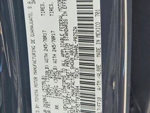 New 2026 Toyota Tacoma SR5 image 17