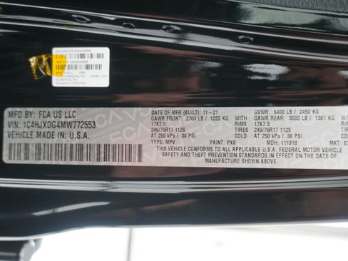 Used 2021 Jeep Wrangler Unlimited Sport AWD/4WD image 32