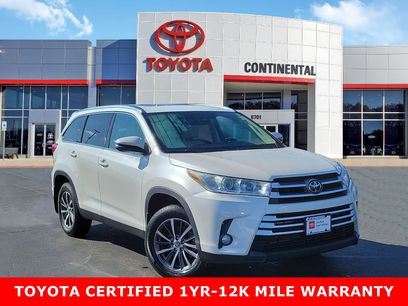 Certified 2019 Toyota Highlander XLE