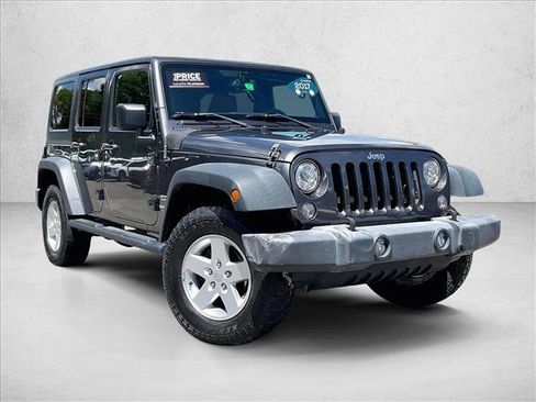 Used 2017 Jeep Wrangler Unlimited Sport w/ Quick Order Package 24S AWD/4WD image 12