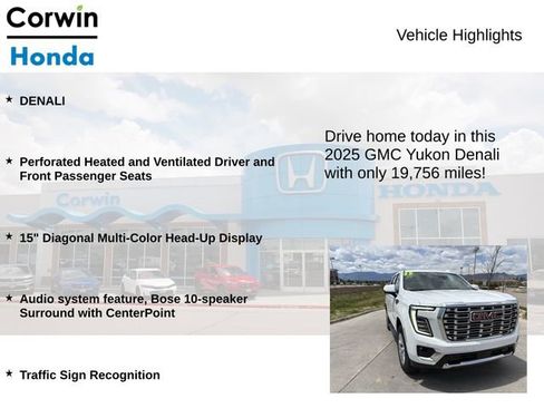 Used 2025 GMC Yukon Denali AWD/4WD image 6