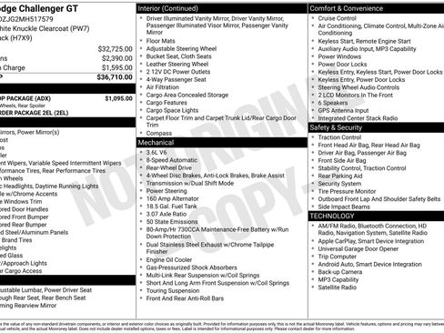 Used 2021 Dodge Challenger GT w/ Blacktop Package RWD image 41