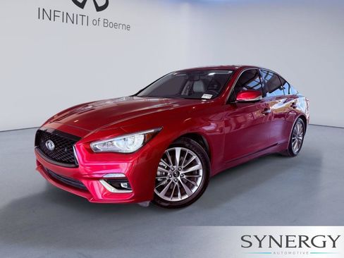 Used 2023 INFINITI Q50 Luxe w/ Cargo Package RWD image 1