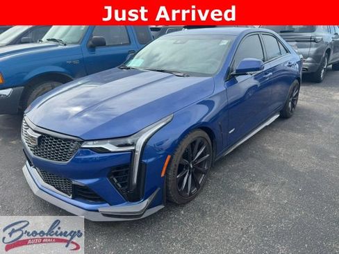 Used 2022 Cadillac CT4 V Blackwing w/ Carbon Fiber 1 Package RWD image 1