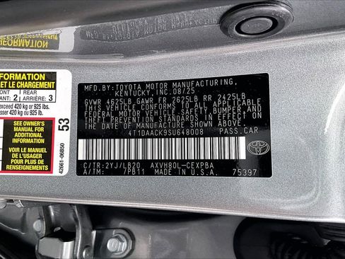 Used 2025 Toyota Camry XSE w/ Premium Plus Package image 16