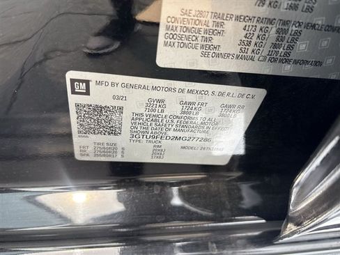 Certified 2021 GMC Sierra 1500 Denali AWD/4WD image 35
