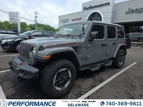 Used 2021 Jeep Wrangler Unlimited Rubicon AWD/4WD image 1