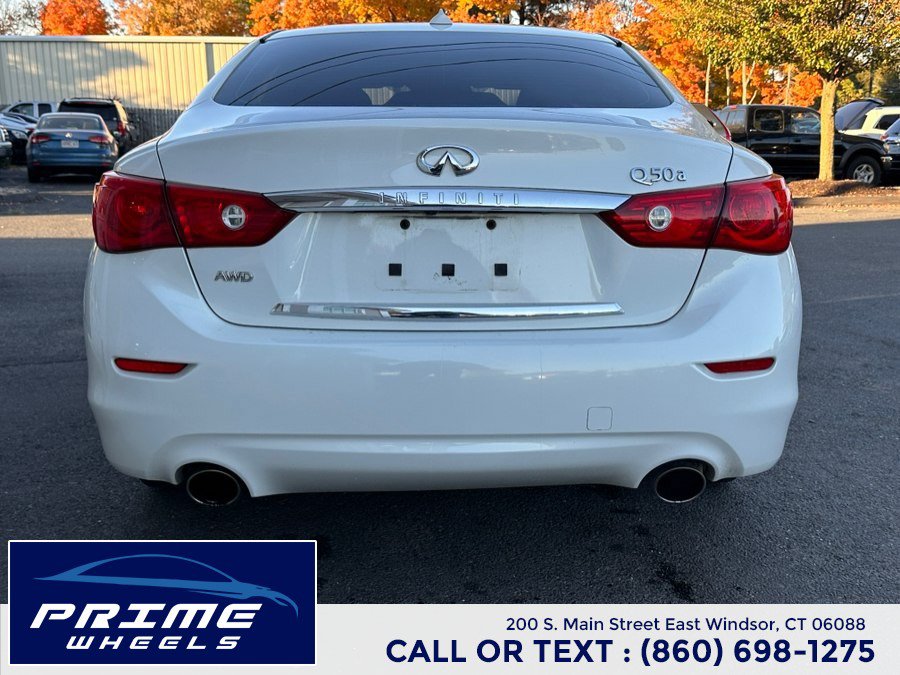 Used 2015 INFINITI Q50 AWD w/ Moonroof Package image 6