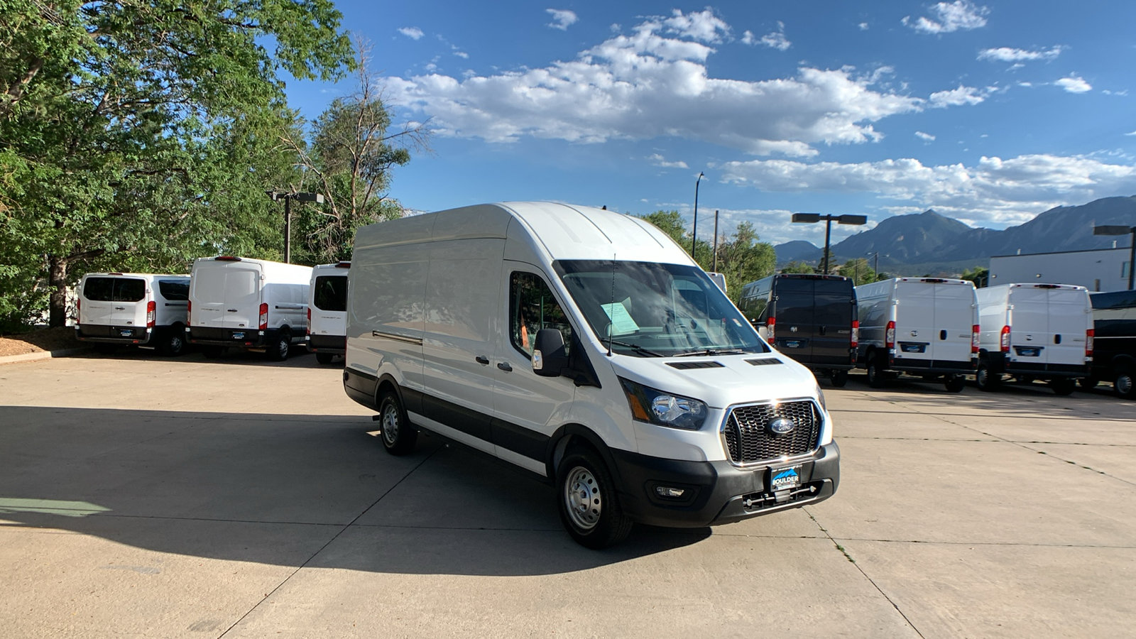 Used 2023 Ford Transit 350 148 High Roof Extended AWD image 7