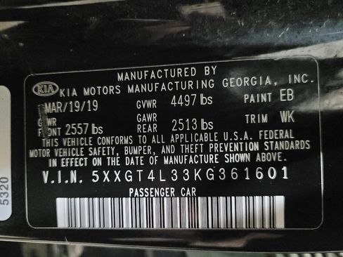 Used 2019 Kia Optima S image 33