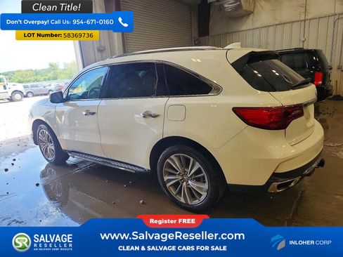 Used 2017 Acura MDX SH-AWD w/ Technology Package image 3