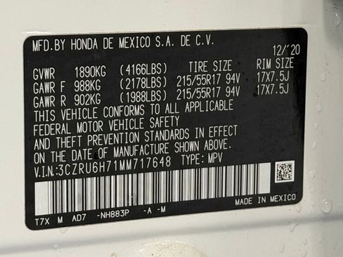 Used 2021 Honda HR-V EX-L image 29