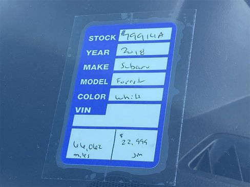 Used 2018 Subaru Forester 2.5i w/ Alloy Wheel Package image 31