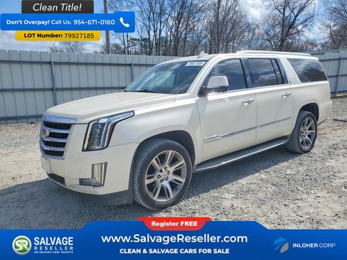 Used 2015 Cadillac Escalade ESV Luxury image 1