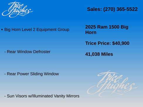 Used 2025 RAM 1500 Big Horn AWD/4WD image 4