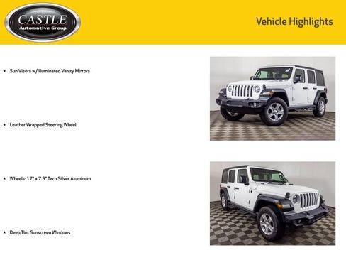 Used 2020 Jeep Wrangler Unlimited Sport S AWD/4WD image 8