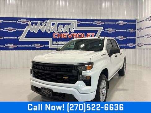 Used 2022 Chevrolet Silverado 1500 Custom RWD image 1