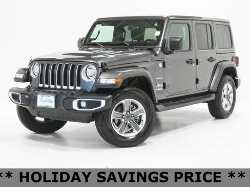 Certified 2021 Jeep Wrangler Unlimited Sahara image 1