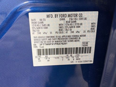 Certified 2023 Ford Maverick Lariat w/ Lariat Luxury Package image 9