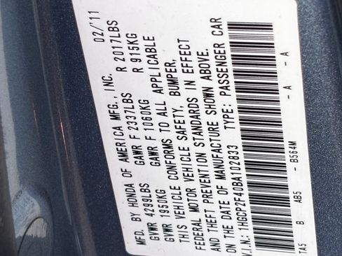 Used 2011 Honda Accord LX-P image 16