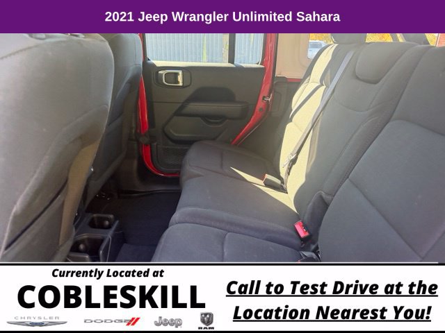 Used 2021 Jeep Wrangler Unlimited Sahara AWD/4WD image 11
