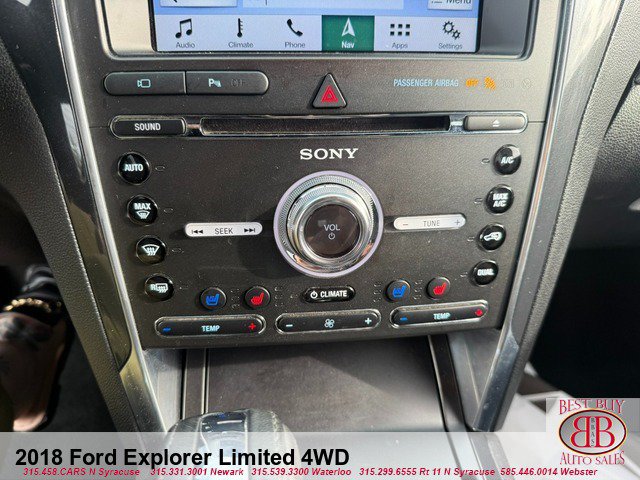 Used 2018 Ford Explorer Limited AWD/4WD image 21