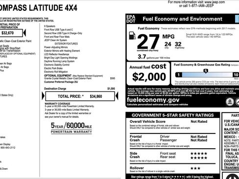 Used 2024 Jeep Compass Latitude w/ Altitude Special Edition image 4