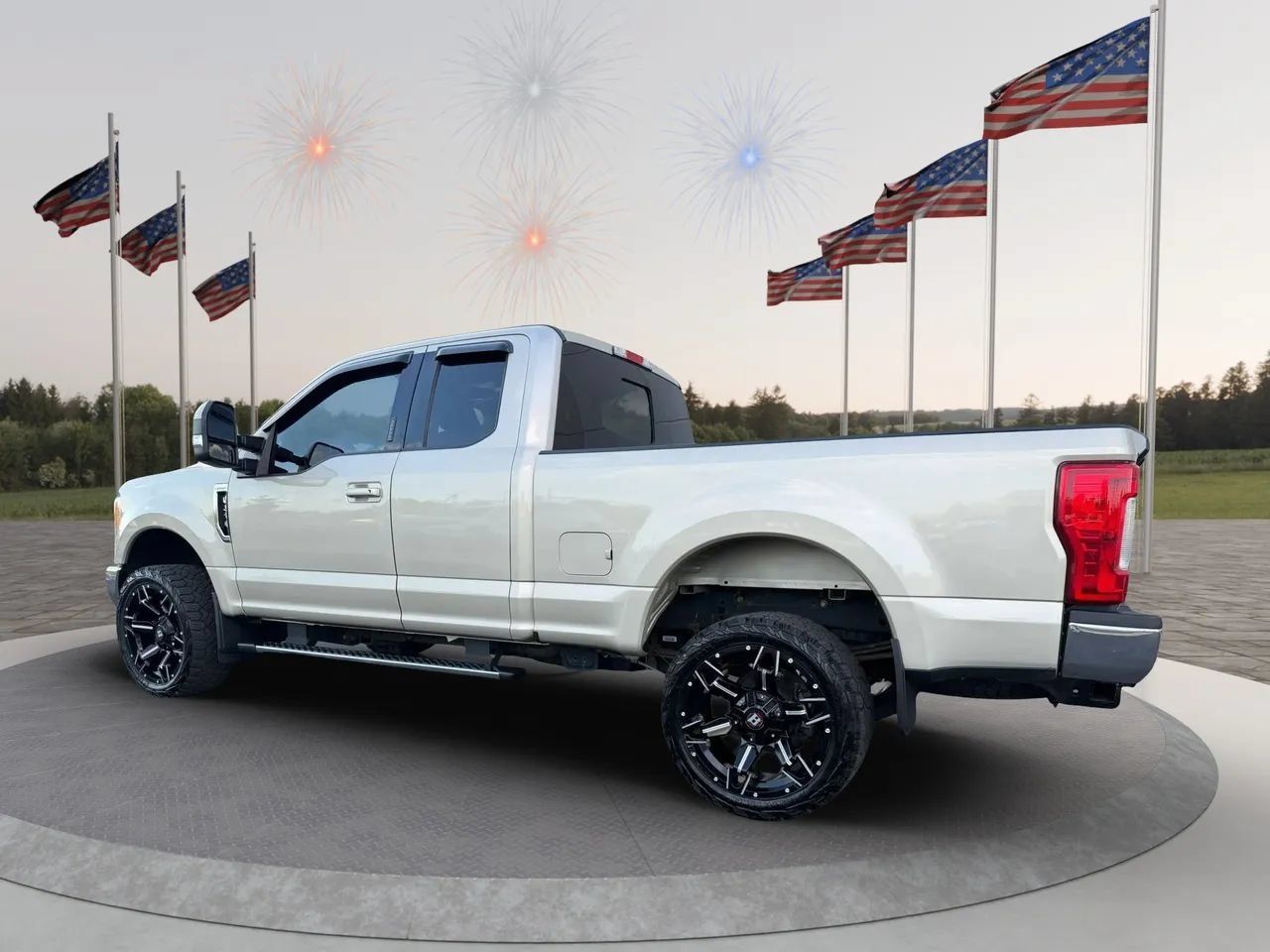 Used 2017 Ford F250 Lariat w/ Lariat Value Package AWD/4WD image 6