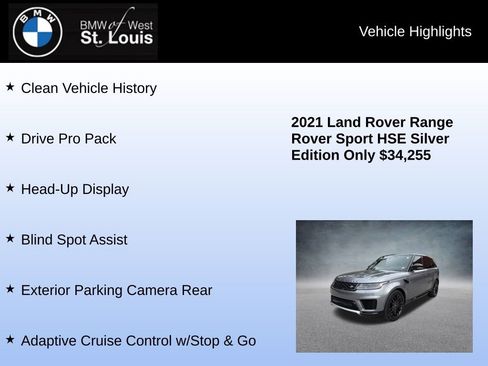 Used 2021 Land Rover Range Rover Sport HSE Silver Edition image 7