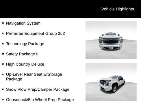 Used 2022 Chevrolet Silverado 2500 High Country w/ Z71 Off-Road Package AWD/4WD image 13