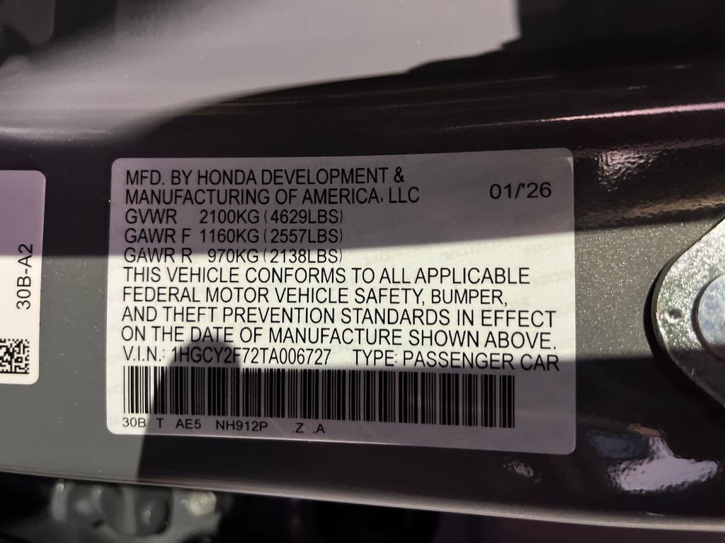 Certified 2026 Honda Accord Sport image 31