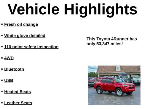 Used 2022 Toyota 4Runner SR5 Premium w/ Moonroof Package AWD/4WD image 39