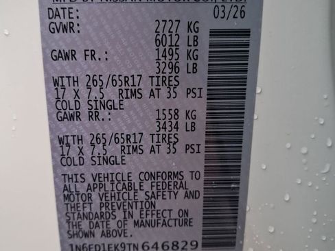 New 2026 Nissan Frontier SV w/ Tow Package image 31