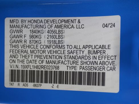 Used 2024 Honda Civic Sport Touring image 36