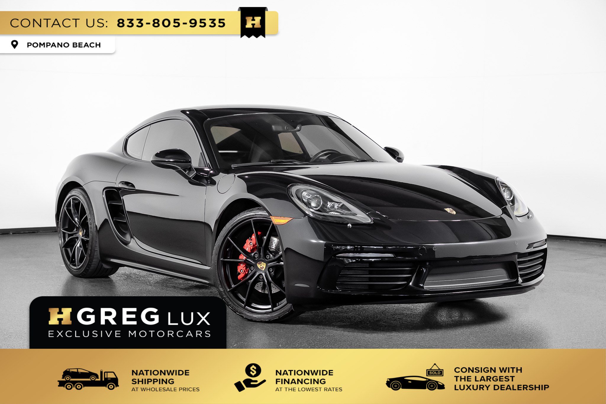 Used 2018 Porsche 718 Cayman S RWD image 1