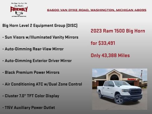 Used 2023 RAM 1500 Big Horn image 10