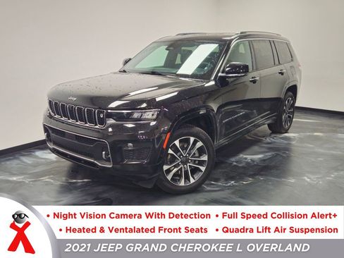 Used 2021 Jeep Grand Cherokee L Overland w/ Advanced Protech Group III AWD/4WD image 1