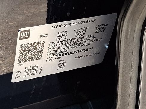 Certified 2023 Chevrolet Suburban RST AWD/4WD image 28
