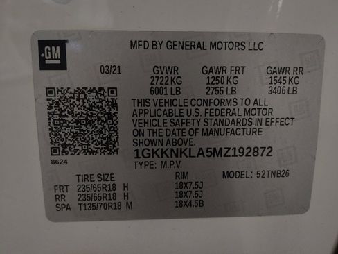 Used 2021 GMC Acadia SLE image 33