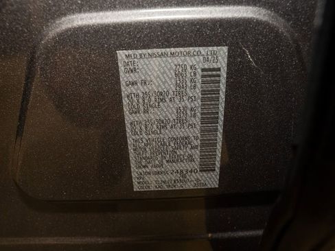 New 2025 Nissan Pathfinder Platinum w/ Lighting Package (N92) image 20