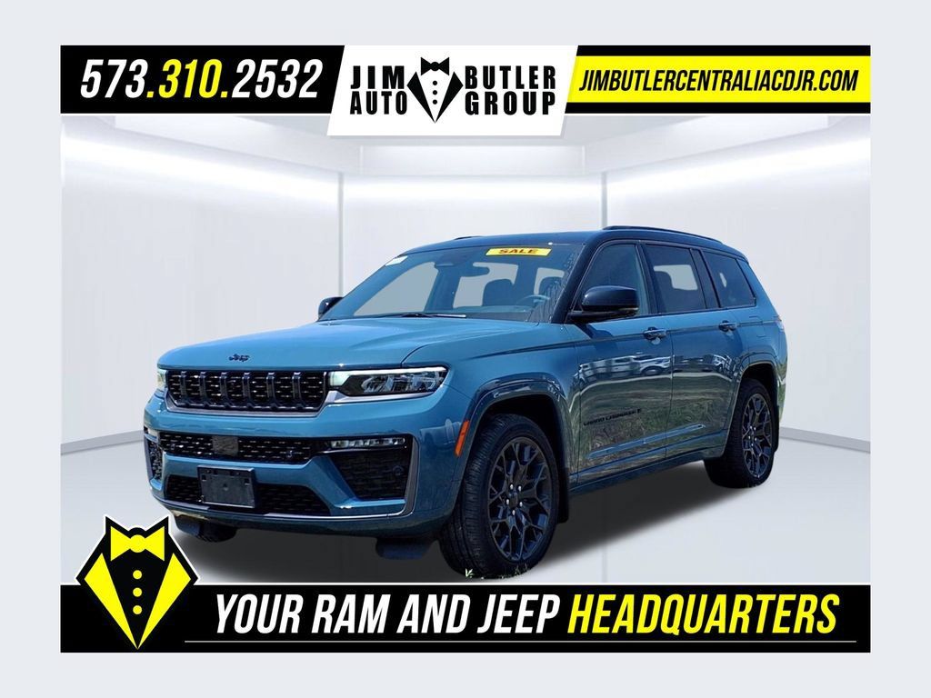 New 2026 Jeep Grand Cherokee L Summit w/ Obsidian Package AWD/4WD image 1