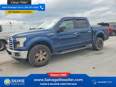 Used 2016 Ford F150 XLT w/ Equipment Group 302A Luxury AWD/4WD image 1