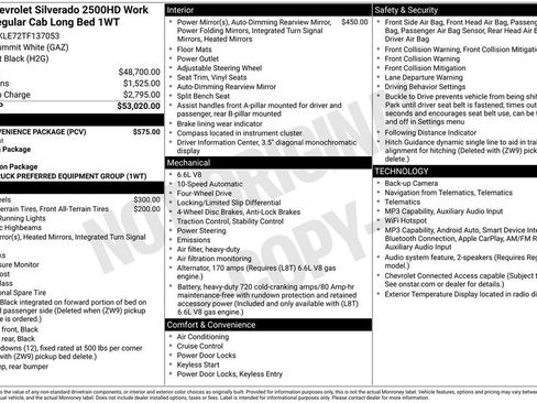 New 2026 Chevrolet Silverado 2500 W/T w/ WT Convenience Package AWD/4WD image 28