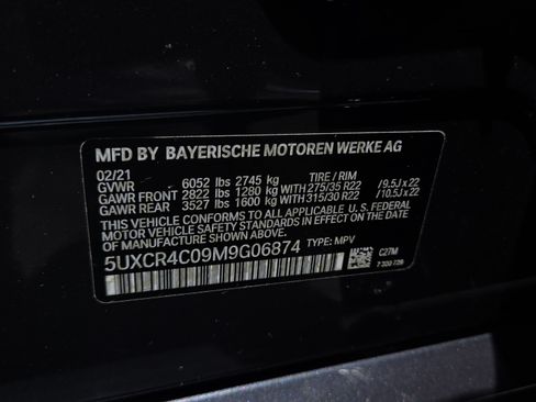 Used 2021 BMW X5 sDrive40i w/ M Sport Package RWD image 40